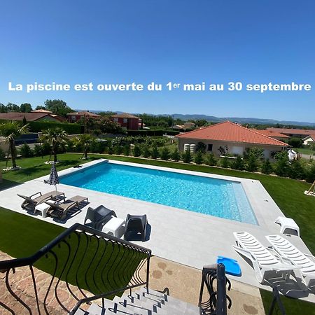 Grieges Chambre Dans Logement Partage Chez L Habitant Avec Piscine De 1 A 3 Chambres מראה חיצוני תמונה