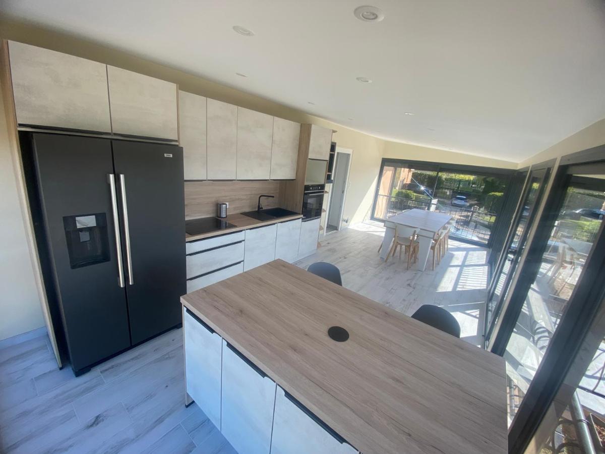Grieges Chambre Dans Logement Partage Chez L Habitant Avec Piscine De 1 A 3 Chambres מראה חיצוני תמונה